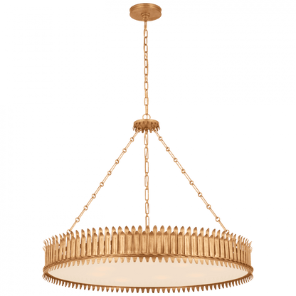 Visual Comfort Signature Leslie 37 Gilded Iron