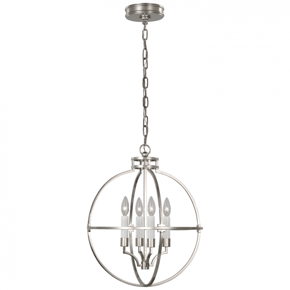 Visual Comfort Signature Lexie Pendant Polished Nickel