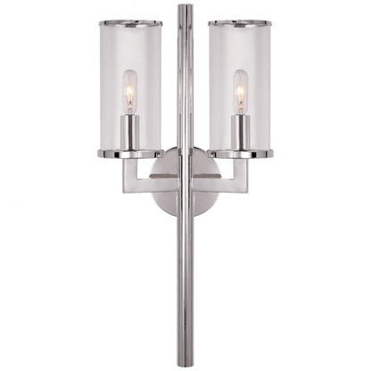 Visual Comfort Signature Liaison Wall Sconce Polished Nickel