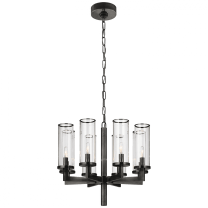 Visual Comfort Signature Liaison Chandelier Antique-Burnished Brass