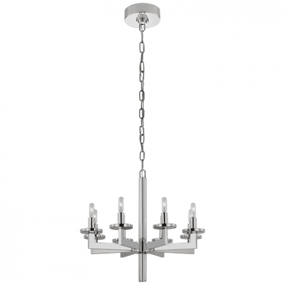 Visual Comfort Signature Liaison Chandelier Polished Nickel