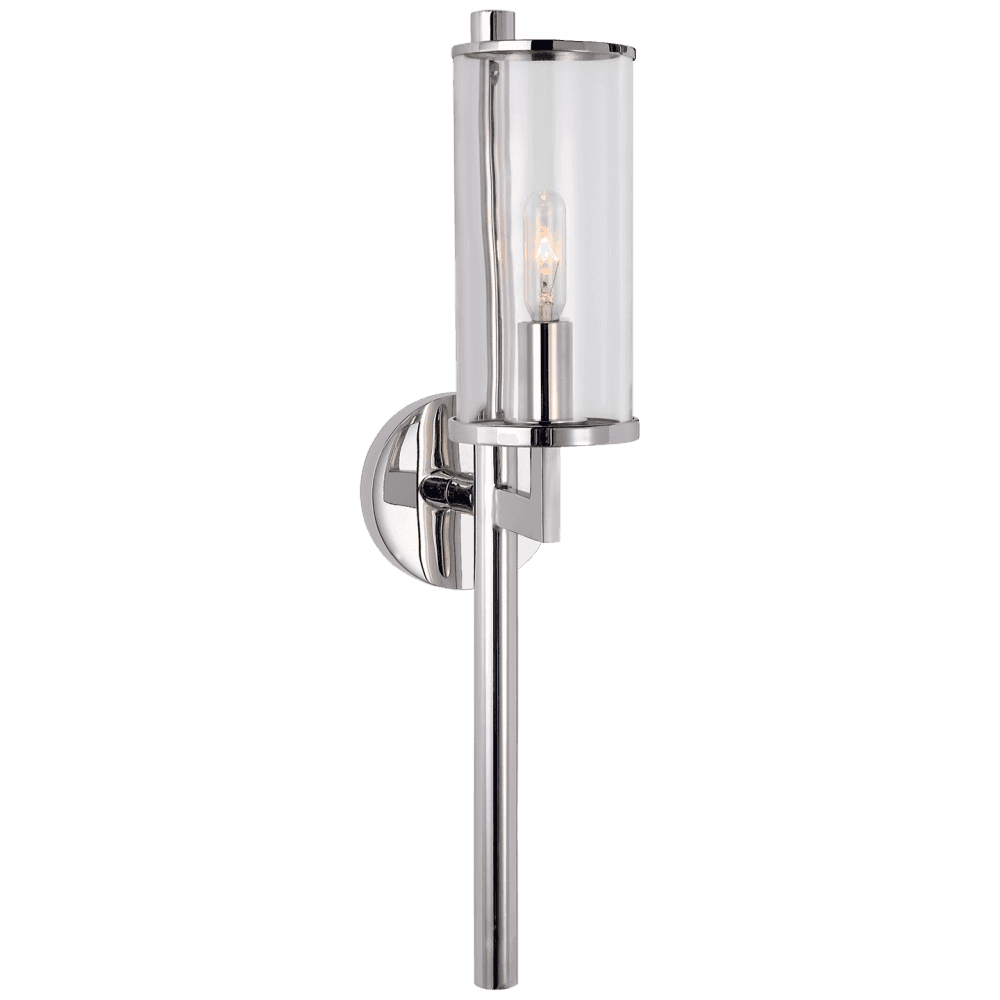 Visual Comfort Signature Liaison Single Wall Sconce Polished Nickel