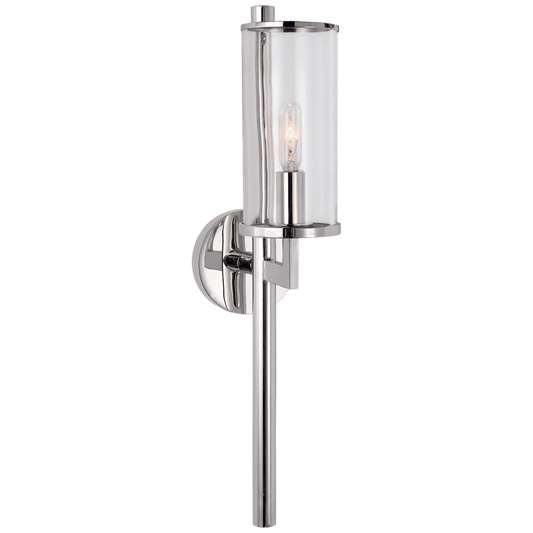 Visual Comfort Signature Liaison Single Wall Sconce Polished Nickel