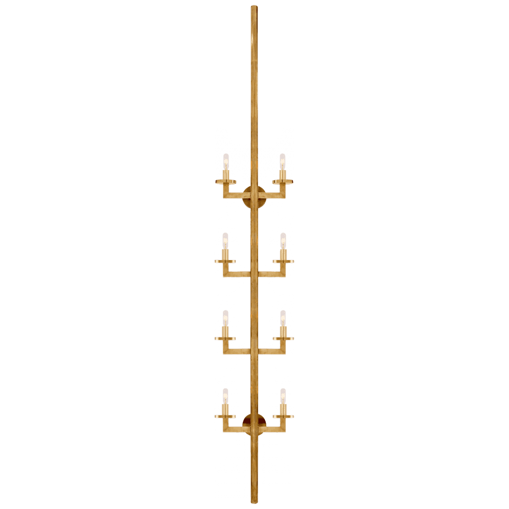 Visual Comfort Signature Liaison Statement Wall Sconce Polished Nickel