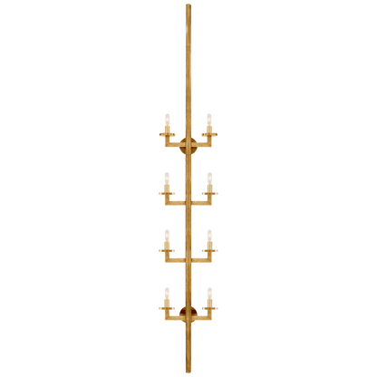 Visual Comfort Signature Liaison Statement Wall Sconce Polished Nickel