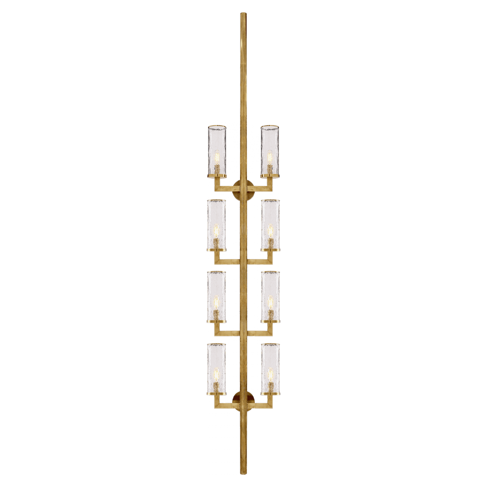 Visual Comfort Signature Liaison Statement Sconce Polished Nickel