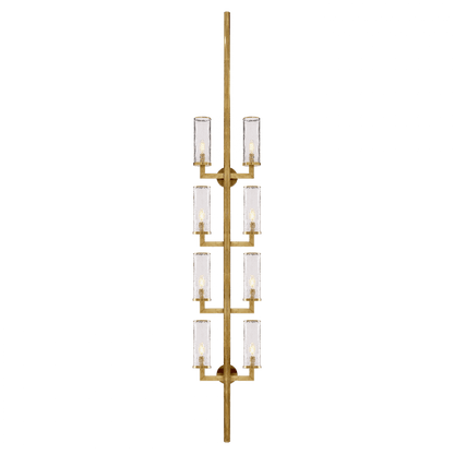 Visual Comfort Signature Liaison Statement Sconce Polished Nickel