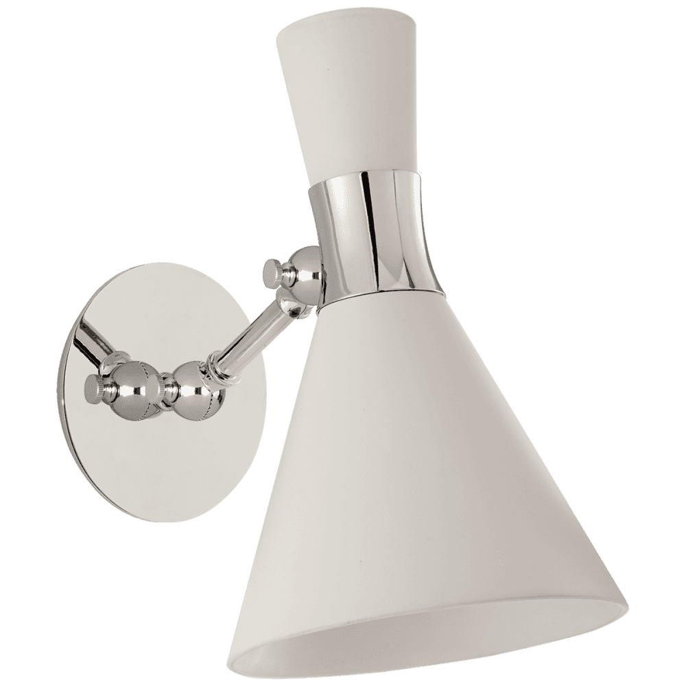 Visual Comfort Signature Liam Wall Sconce Polished Nickel