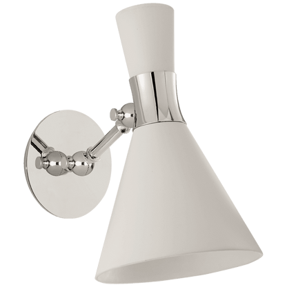 Visual Comfort Signature Liam Wall Sconce Polished Nickel