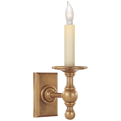 Visual Comfort Signature Library Classic Wall Sconce Polished Nickel