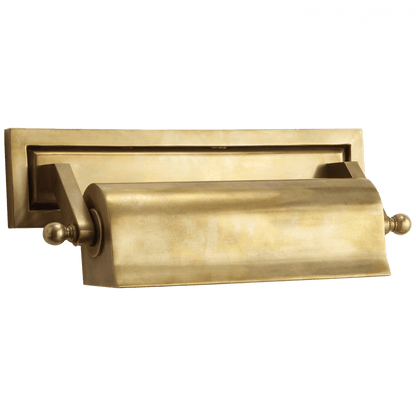 Visual Comfort Signature Library Picture Light Hand-Rubbed Antique Brass