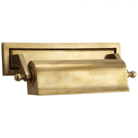 Visual Comfort Signature Library Picture Light Hand-Rubbed Antique Brass