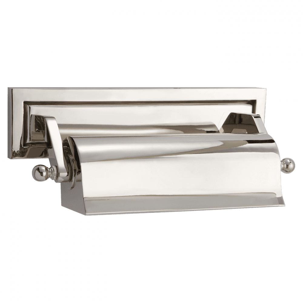 Visual Comfort Signature Library Picture Light Polished Nickel