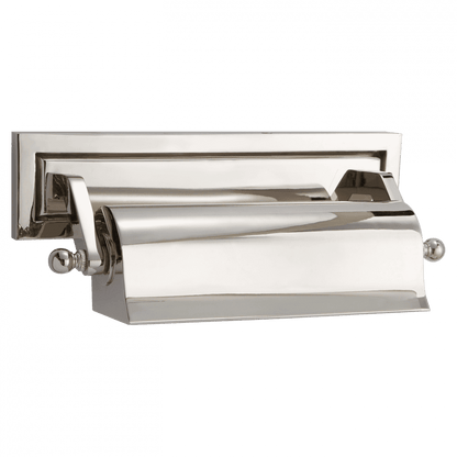 Visual Comfort Signature Library Picture Light Polished Nickel
