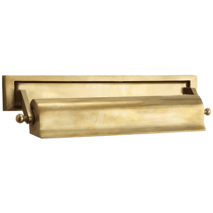 Visual Comfort Signature Library Picture Light Hand-Rubbed Antique Brass
