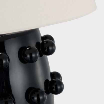 Visual Comfort & Co. Signature Collection Linden Medium Cordless Table Lamp, Visual Comfort & Co. Signature Collection KW 3031BLK-L-CL DDD9W