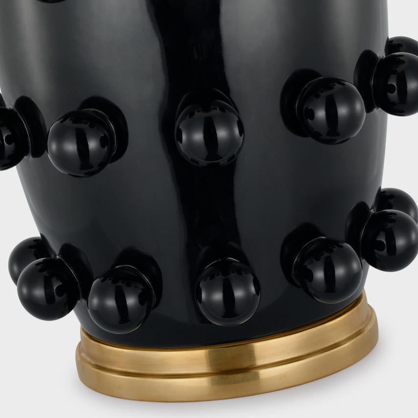 Visual Comfort & Co. Signature Collection Linden Medium Cordless Table Lamp, Visual Comfort & Co. Signature Collection KW 3031BLK-L-CL DDD9W