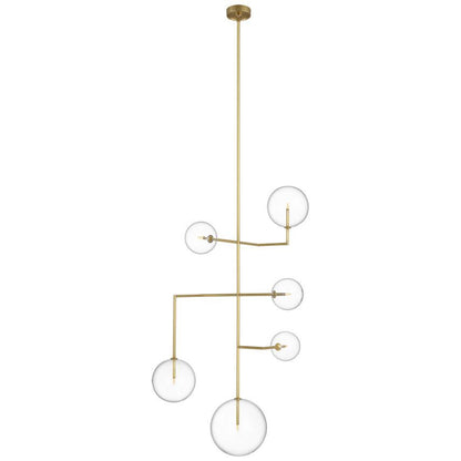 Visual Comfort Signature Linnea 26 Hand-Rubbed Antique Brass