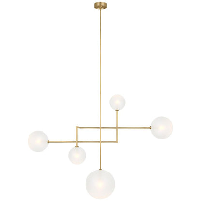 Visual Comfort Signature Linnea 57 Hand-Rubbed Antique Brass