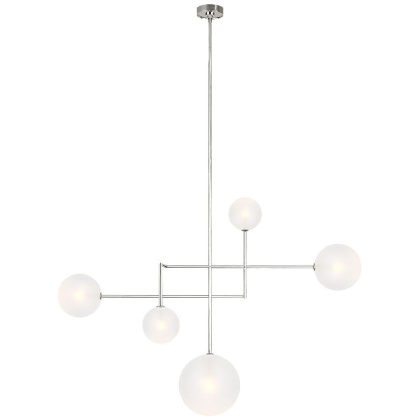 Visual Comfort Signature Linnea 57 Polished Nickel