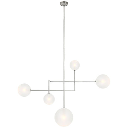 Visual Comfort Signature Linnea 57 Polished Nickel