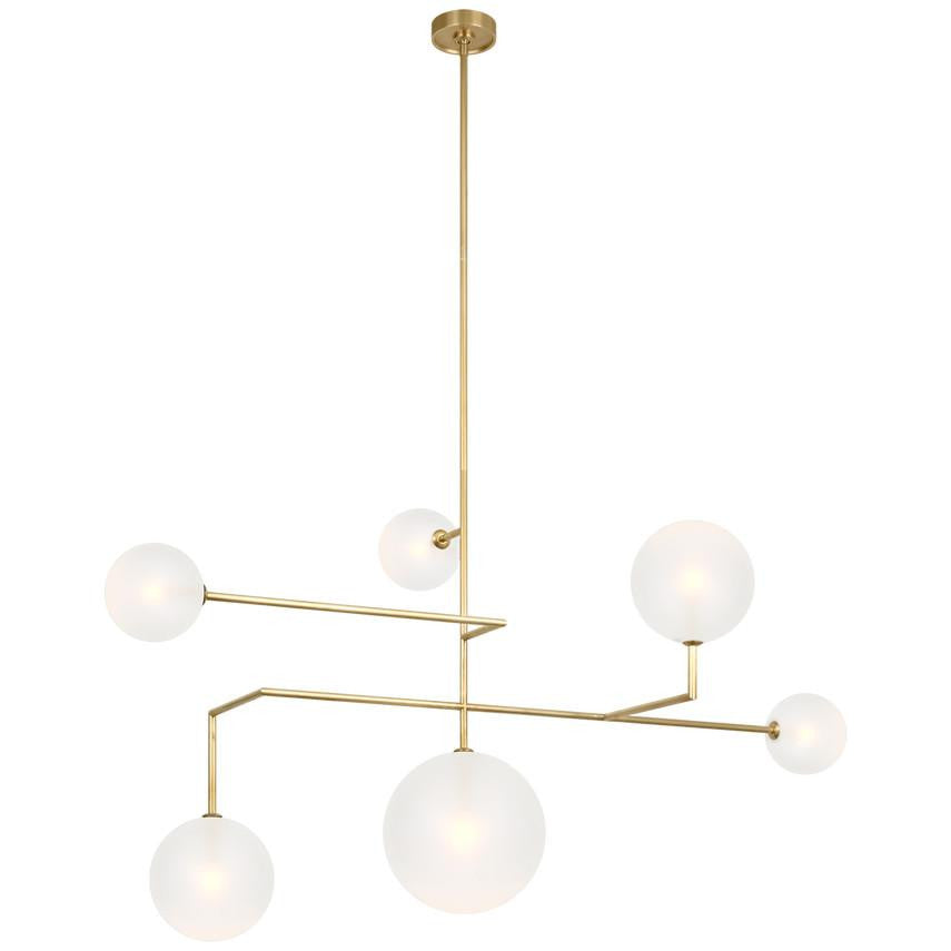 Visual Comfort Signature Linnea 59 Hand-Rubbed Antique Brass