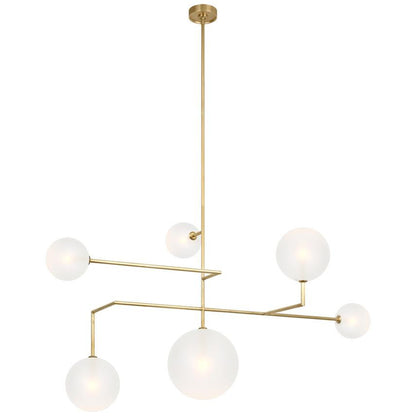 Visual Comfort Signature Linnea 59 Hand-Rubbed Antique Brass
