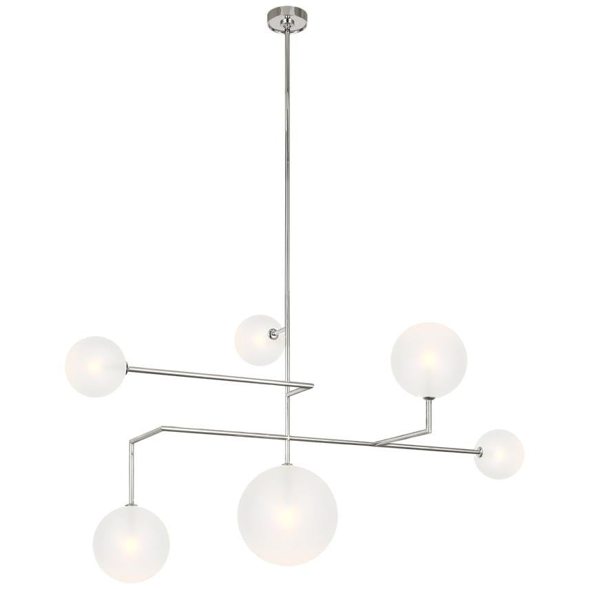 Visual Comfort Signature Linnea 59 Polished Nickel