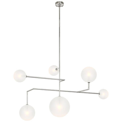 Visual Comfort Signature Linnea 59 Polished Nickel
