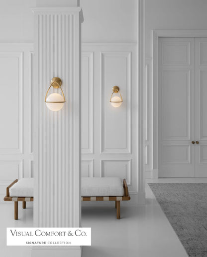 Visual Comfort Signature Lisette Wall Sconce Polished Nickel