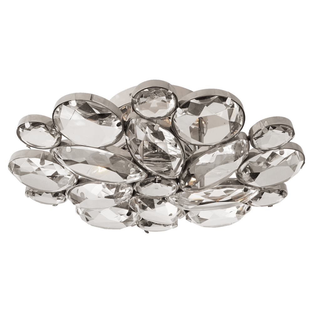 Visual Comfort Signature Lloyd Flush Mount Soft Brass