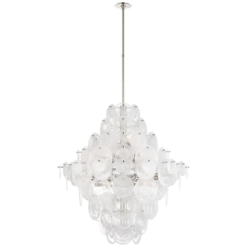 Visual Comfort Signature Loire 44 Polished Nickel