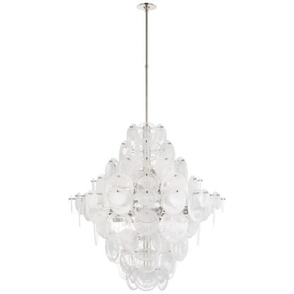 Visual Comfort Signature Loire 44 Polished Nickel