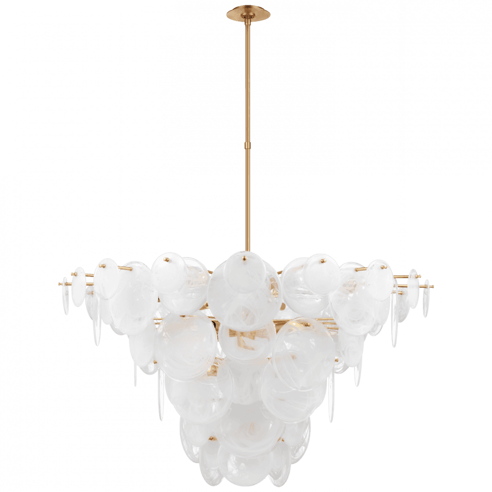 Visual Comfort Signature Loire Extra Large Chandelier Gild