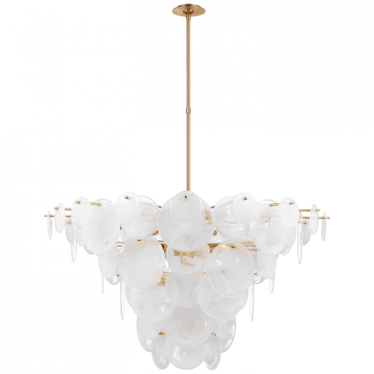 Visual Comfort Signature Loire Extra Large Chandelier Gild