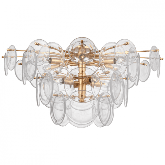 Visual Comfort Signature Loire Grande Flush Mount Gild
