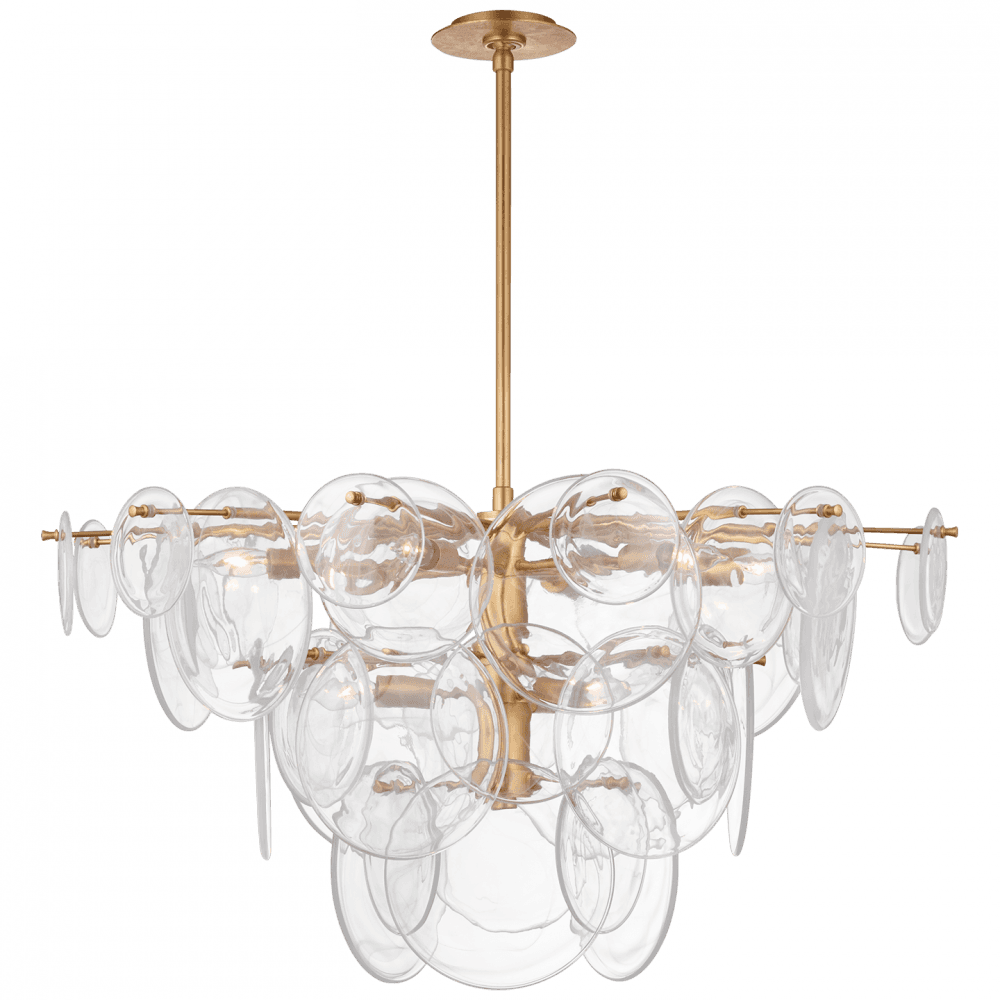 Visual Comfort Signature Loire Chandelier Gild