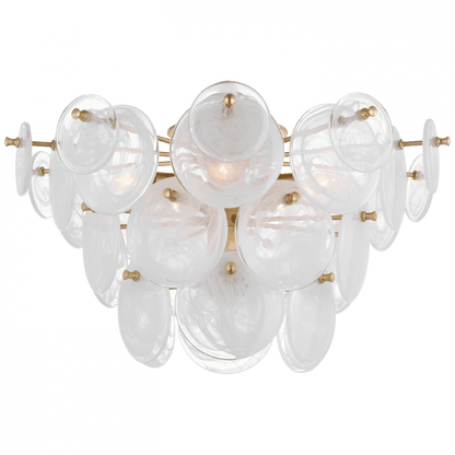 Visual Comfort Signature Loire Large Tiered Flush Mount Gild