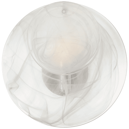 Visual Comfort Signature Loire Small Wall Sconce Polished Nickel