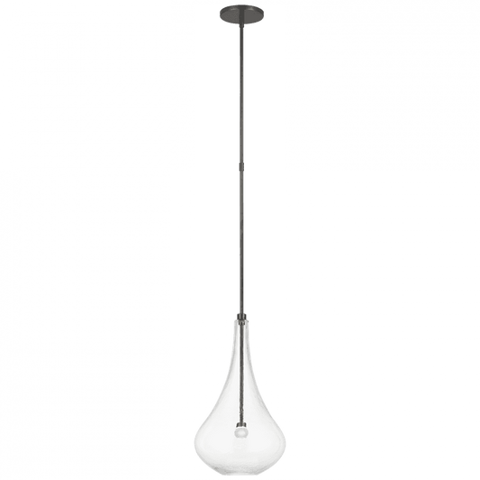 Visual Comfort Signature Lomme Small Pendant Gun Metal
