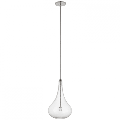 Visual Comfort Signature Lomme Small Pendant Polished Nickel