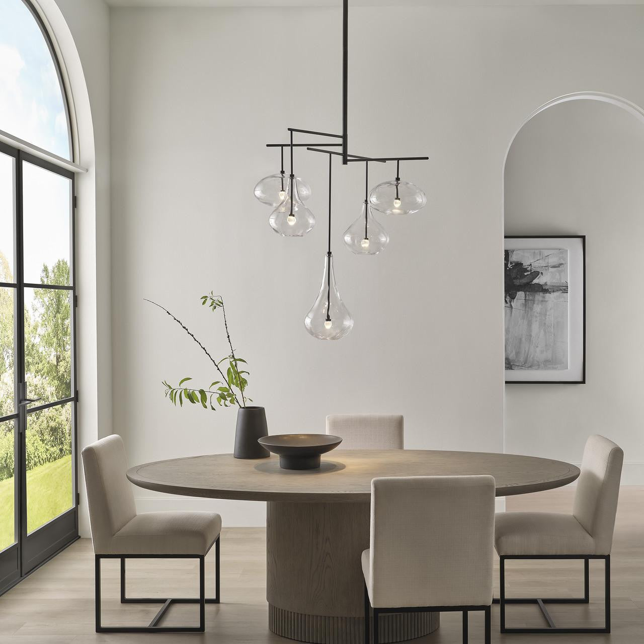 Visual Comfort Signature Lomme X-Large Chandelier Soft Brass