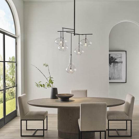 Visual Comfort Signature Lomme X-Large Chandelier Soft Brass