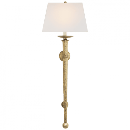 Visual Comfort Signature Long Long Iron Torch Gilded Iron