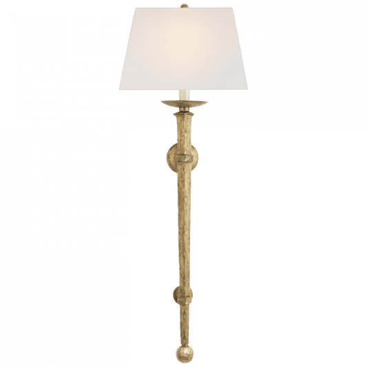 Visual Comfort Signature Long Long Iron Torch Gilded Iron