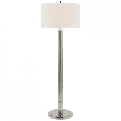 Visual Comfort Signature Longacre Floor Lamp Polished Nickel