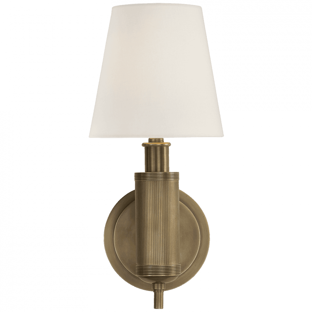 Visual Comfort Signature Longacre Sconce Hand-Rubbed Antique Brass