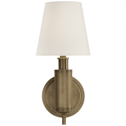 Visual Comfort Signature Longacre Sconce Hand-Rubbed Antique Brass