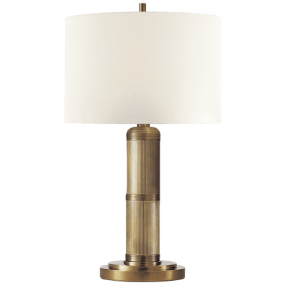Visual Comfort Signature Longacre Small Table Lamp Hand-Rubbed Antique Brass