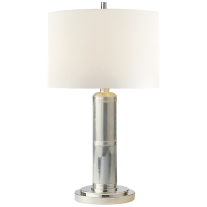 Visual Comfort Signature Longacre Small Table Lamp Polished Nickel